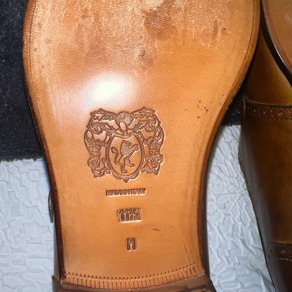 Bruno Magli Mens Cap Toe with buckle detail. Size 11.5 - Picture 16 of 16